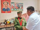七一党建引领，暖心慰问传情——前进区主题党日活动温暖老党员老军人